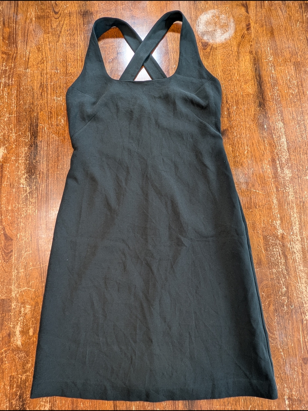 Banana Republic Vintage Halter Day Dress Womens 6 Petite Black Sleeveless Used
